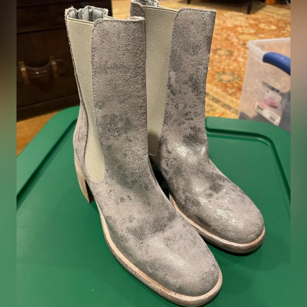 Free People shimmering silver